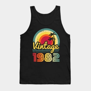 Vintage 1982 Made in 1982 41th birthday 41 years old Gift Tank Top